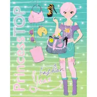 Princess TOP - Fashion year caiet cu abțibild