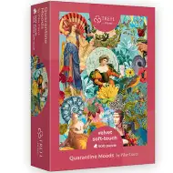 Quarantine Moods catifea moale la atingere 500 bucăți puzzle - Trefl