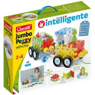 Quercetti: Jumbo Vehicule 62 bucăți set