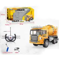 RC betonieră cu telecomandă și lumini 1/18