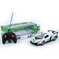 RC Police cu telecomandă mașină de sport Lamborghini cu efecte de lumini scara 1/16