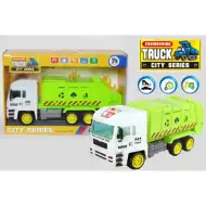 Reciclat mașină de transport gunoi model cu lumini 37cm