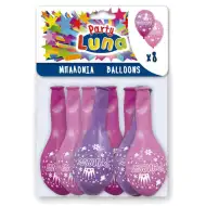 Roz tiara ser party baloane 8 bucăți