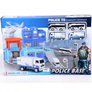 Secție de Poliție cu sunete și lumini, 4 bucăți de mașinuțe