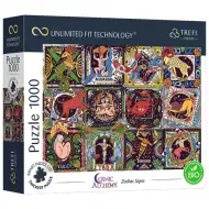 Semne zodiacale 1000 bucăți puzzle - Trefl