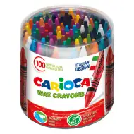 Set cretă cerată 100 bucăţi - Carioca