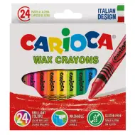Set cretă cerată 24 buc. - Carioca