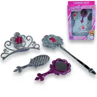 Set de frumusețe prințesă cu tiară și baghetă