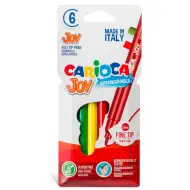 Set markere subţiri 6 bucăţi - Carioca
