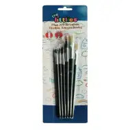 Set pensulă culoare neagră 6 bucăți