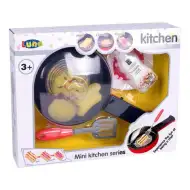 Set pentru mic dejun cu tigaie și accesorii