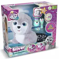 Silver interactiv baby focă pluș