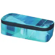 Spirit: Albastru deschis model penar oval 23x10cm