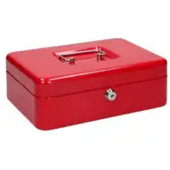 Spirit: casetă bani care se închide culoarea roșie dimensiune mică - CB320