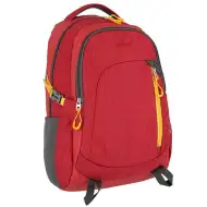 Spirit: Crew ghiozdan rosu, galben rotunjit, rucsac 48x31x20cm