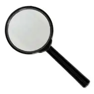 Spirit: lupă cu mâner din plastic 60mm obiectiv