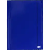 Spirit: mapă cu elastic din carton culoarea albastră A4 900g