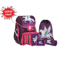 Spirit: Pegasus LED model 3D rucsac, ghiozdan set 7 bucăți