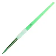 Spirit: Pensulă ascuțită plastic mâner verde 12 mărime 1bc