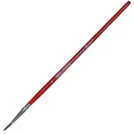 Spirit: Pensulă vârf ascuțit cu mâner lemn culoarea roșie mărimea 4 1bc