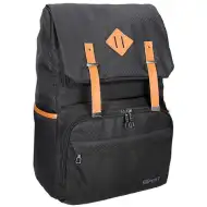 Spirit: Rucsac negru cu bretele culoarea pielii 47x33x17cm