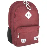 Spirit: SHADE bordeaux rucsac, ghiozdan trei compartimente rotunjit 43x29x21cm