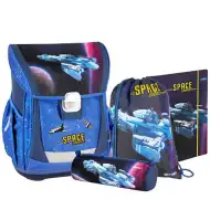 Spirit: Space design rucsac, ghiozdan 4 bucăți set