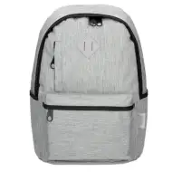 Spirit: Spot ghiozdan gri argintiu, rucsac 41x29x19cm