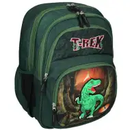 Spirit: T-Rex ghiozdan rotunjit cu patru compartimente, rucsac 40x20x18cm