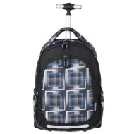 Spirit: Trolley negru albastru rucsac ghiozdan