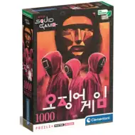 Squid Game - Câștigă-ți viața 1000 bucăți puzzle cu poster - Clementoni