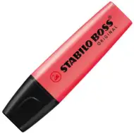 Stabilo: BOSS Original textliner culoarea roșie 2-5mm