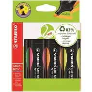 Stabilo: Green Boss textliner set 4 bucăți colorate