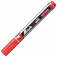 Stabilo: Mark-4-All marker cu alcool vârf rotund culoarea roșie