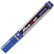 Stabilo: Mark-4-All marker cu alcool vârf tăiat culoarea albastră