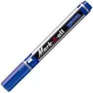 Stabilo: Mark-4-All vârf rotund marker cu alcool culoarea albastră