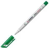 Stabilo: OHPen "F" 0,7mm grosime linie verde marker cu alcool