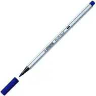 Stabilo: Pen 68 brush albastru închis