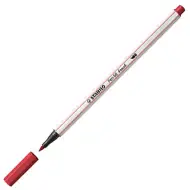 Stabilo: Pen 68 brush culoarea roșu închis