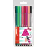 Stabilo: Pen 68 pepene set 8 bucăți
