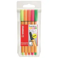 Stabilo: Point 88 Mini neon set 5 bucăți