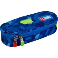 St.Right 3D Blocks Albastru penar oval 23cm