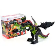 T-Rex dinozaur cu aripi sunete și lumini
