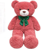 Teddy Greetings: Berry Hugs ursuleț de pluș în cutie cadou roșie 120 cm