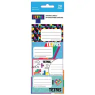 Tetris etichete caiet 20 bucăți set