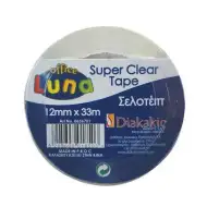 Transparent lipici 1,5 cm 33 m