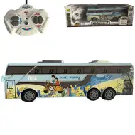 Travel Holiday City Bus cu telecomandă RC cu lumină 27MHz scara 1/32 25cm