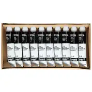 Tub tempera culoarea neagră 12ml 1bc