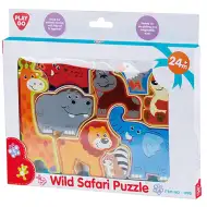 Playgo: Animale sălbatice puzzle