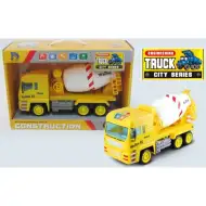 Vehicul betonieră model cu lumini 27cm